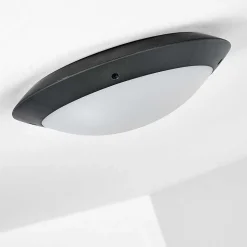 Plafonnier Exterieur Grafton Anthracite, 2 Lumieres