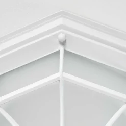 Plafonnier Exterieur Ibacache Blanc, 1 Lumiere