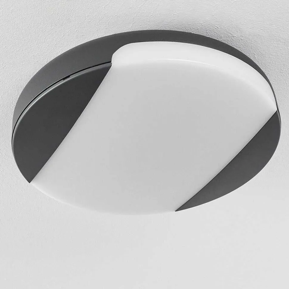 Plafonnier Exterieur Joserand Led Anthracite, 1 Lumiere