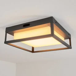 Plafonnier Exterieur Nonza Led Anthracite, 1 Lumiere