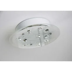 Plafonnier 2Flg. Blanc, 2 Lumieres