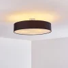 Plafonnier Foggia Nickel Mat, 3 Lumieres