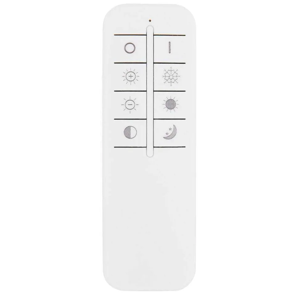Plafonnier Globo Brienna Led Blanc, 1 Lumiere, Telecommandes