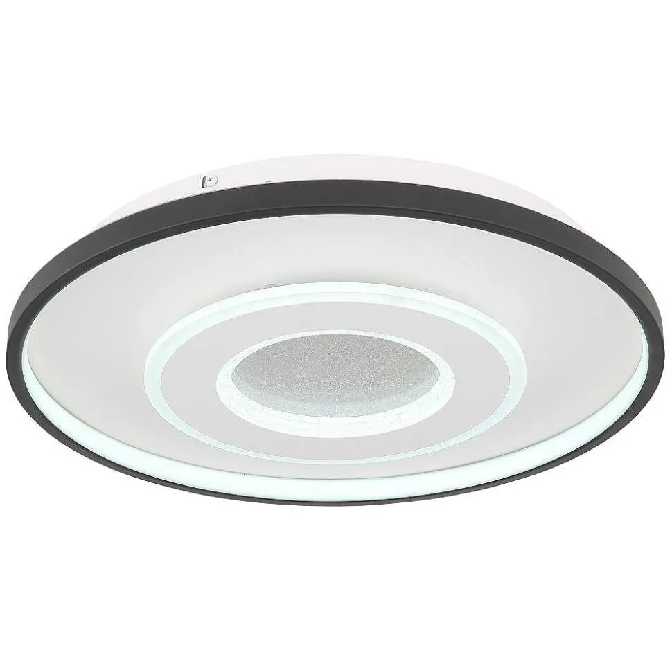 Plafonnier Globo Brienna Led Blanc, 1 Lumiere, Telecommandes