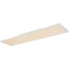 Plafonnier Globo Doro Led Blanc, 2 Lumieres, Telecommandes, Changeur De Couleurs