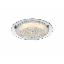Plafonnier Globo Froo Led Chrome, 1 Lumiere