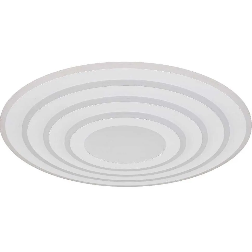 Plafonnier Globo Jocelyn Led Blanc, 1 Lumiere, Telecommandes