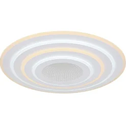 Plafonnier Globo Jocelyn Led Blanc, 1 Lumiere, Telecommandes