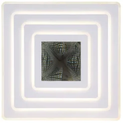 Plafonnier Globo Jocelyn Led Blanc, 1 Lumiere, Telecommandes