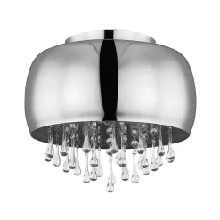 Plafonnier Globo Kalla Chrome, 5 Lumieres