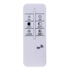 Plafonnier Globo Lassy Led Blanc, 1 Lumiere, Telecommandes