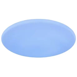 Plafonnier Globo Rena Led Blanc, 1 Lumiere, Telecommandes, Changeur De Couleurs