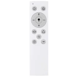Plafonnier Globo Rena Led Blanc, 1 Lumiere, Telecommandes, Changeur De Couleurs