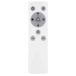 Plafonnier Globo Rosi Led Blanc, 1 Lumiere, Telecommandes, Changeur De Couleurs