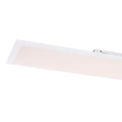 Plafonnier Globo Rosi Led Blanc, 1 Lumiere, Telecommandes, Changeur De Couleurs