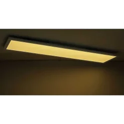 Plafonnier Globo Rosi Led Blanc, 1 Lumiere, Telecommandes, Changeur De Couleurs