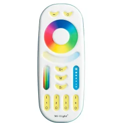 Plafonnier Globo Rosi Led Blanc, 1 Lumiere, Telecommandes, Changeur De Couleurs