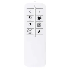 Plafonnier Globo Sajama Led Blanc, 1 Lumiere, Telecommandes