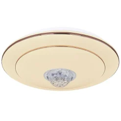 Plafonnier Globo Santina Led Blanc, 1 Lumiere, Telecommandes