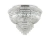 Plafonnier Ideallux Dubai Chrome, 24 Lumieres