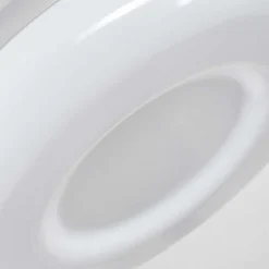 Plafonnier Idual Daphnis Led Argente, Blanc, 1 Lumiere, Telecommandes, Changeur De Couleurs