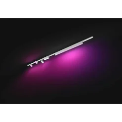 Plafonnier Kit De Base Philips Hue Perifo Led Blanc, 4 Lumieres, Changeur De Couleurs