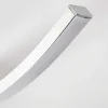 Plafonnier Letala Led Chrome, Nickel Mat, 3 Lumieres