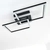 Plafonnier Lithgow Led Noir, 1 Lumiere