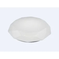 Plafonnier Mantra Diamante Smart Led Blanc, 1 Lumiere, Telecommandes