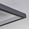 Plafonnier Momahaki Led Anthracite, 1 Lumiere, Telecommandes