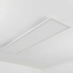 Plafonnier Montalba Led Blanc, 1 Lumiere, Telecommandes, Changeur De Couleurs