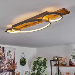 Plafonnier Nevogilde Led Ecru, 1 Lumiere