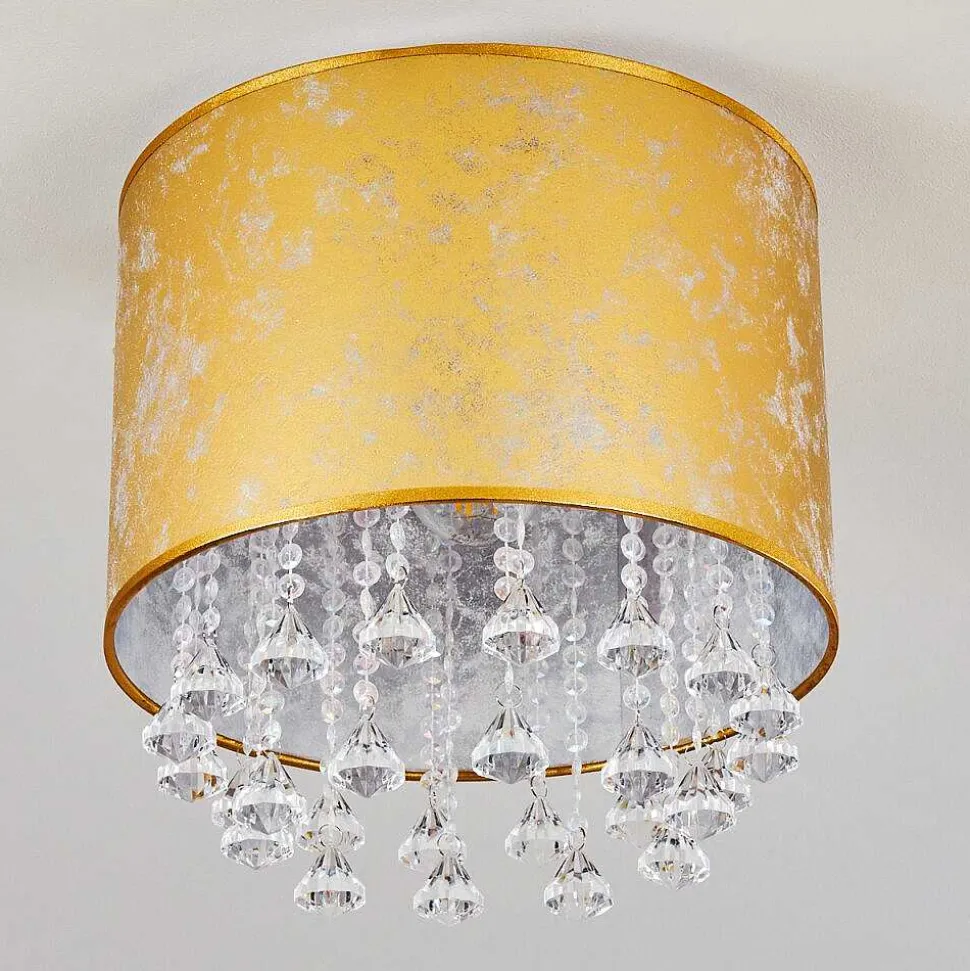 Plafonnier Norrfors Argente, Transparent, 1 Lumiere