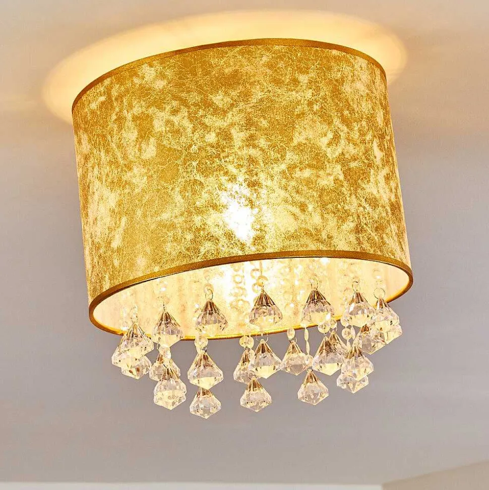 Plafonnier Norrfors Argente, Transparent, 1 Lumiere