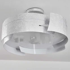 Plafonnier Novara Argente, 3 Lumieres