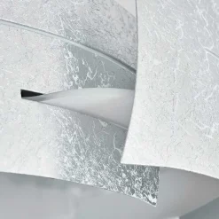 Plafonnier Novara Argente, 3 Lumieres