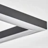 Plafonnier Obo Led Noir, 1 Lumiere