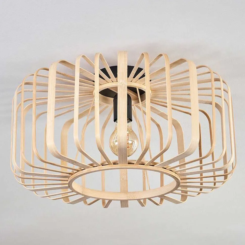 Plafonnier Oravi Bois Clair, 1 Lumiere