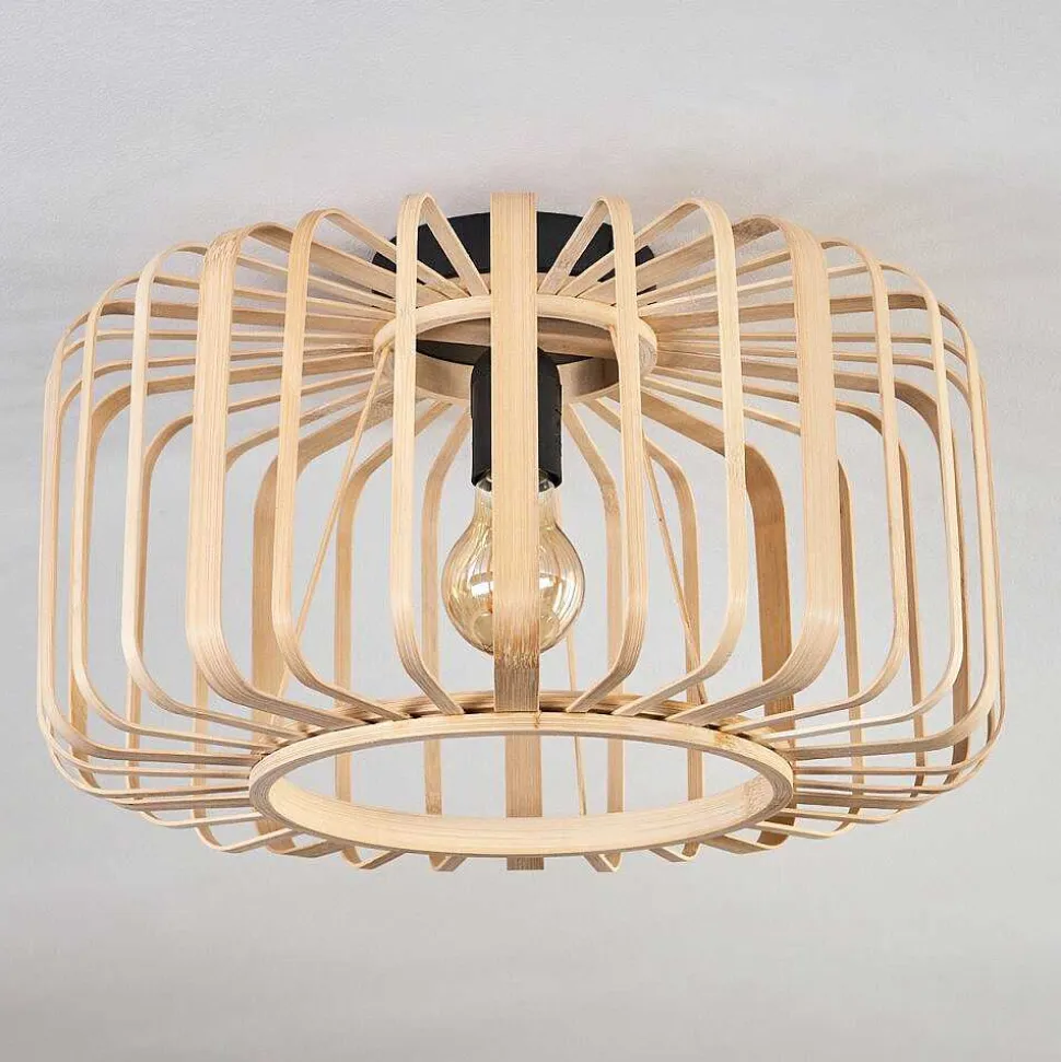 Plafonnier Oravi Bois Clair, 1 Lumiere