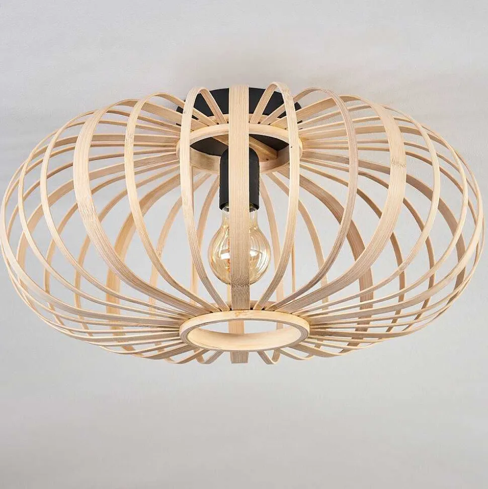Plafonnier Oravi Bois Clair, 1 Lumiere
