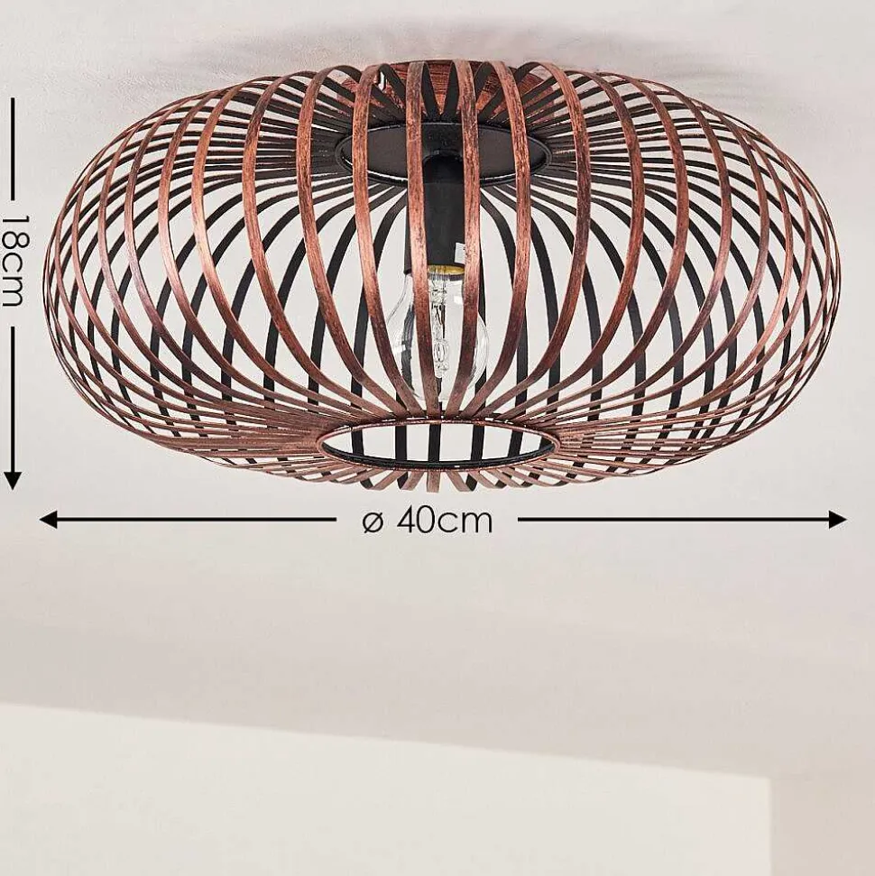 Plafonnier Oravi Cuivre, 1 Lumiere