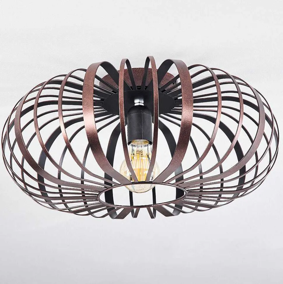 Plafonnier Oravi Cuivre, Noir, 1 Lumiere