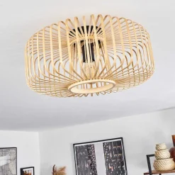 Plafonnier Oravi Ecru, 1 Lumiere