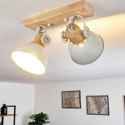 Plafonnier Orny Blanc, 2 Lumieres