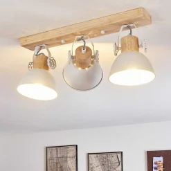Plafonnier Orny Blanc, 3 Lumieres