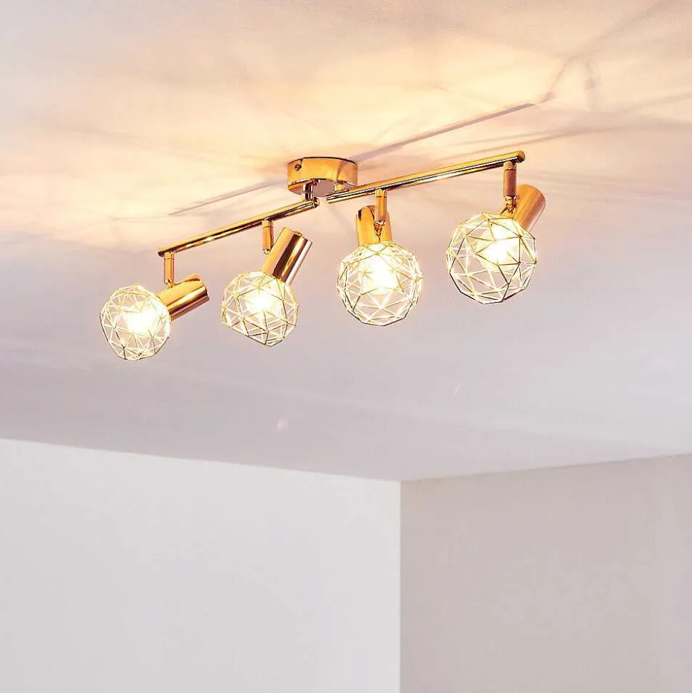 Plafonnier Palmira Cuivre, 4 Lumieres