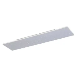 Plafonnier Paul Neuhaus Q-Nightsky Led Aluminium, 1 Lumiere, Telecommandes