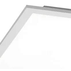 Plafonnier Paul Neuhaus Q-Flag Led Blanc, 1 Lumiere, Telecommandes