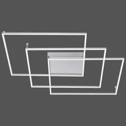 Plafonnier Paul Neuhaus Q-Inigo Led Nickel Mat, 3 Lumieres