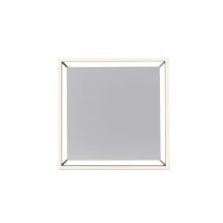 Plafonnier Paul-Neuhaus Q-Kaan Led Acier Brosse, 2 Lumieres, Telecommandes